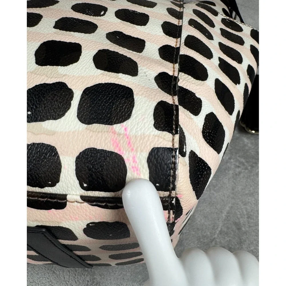 Kate Spade Grove Street‎ Kaylie Pink/ Black/ Beige/ White Baby Bag one size